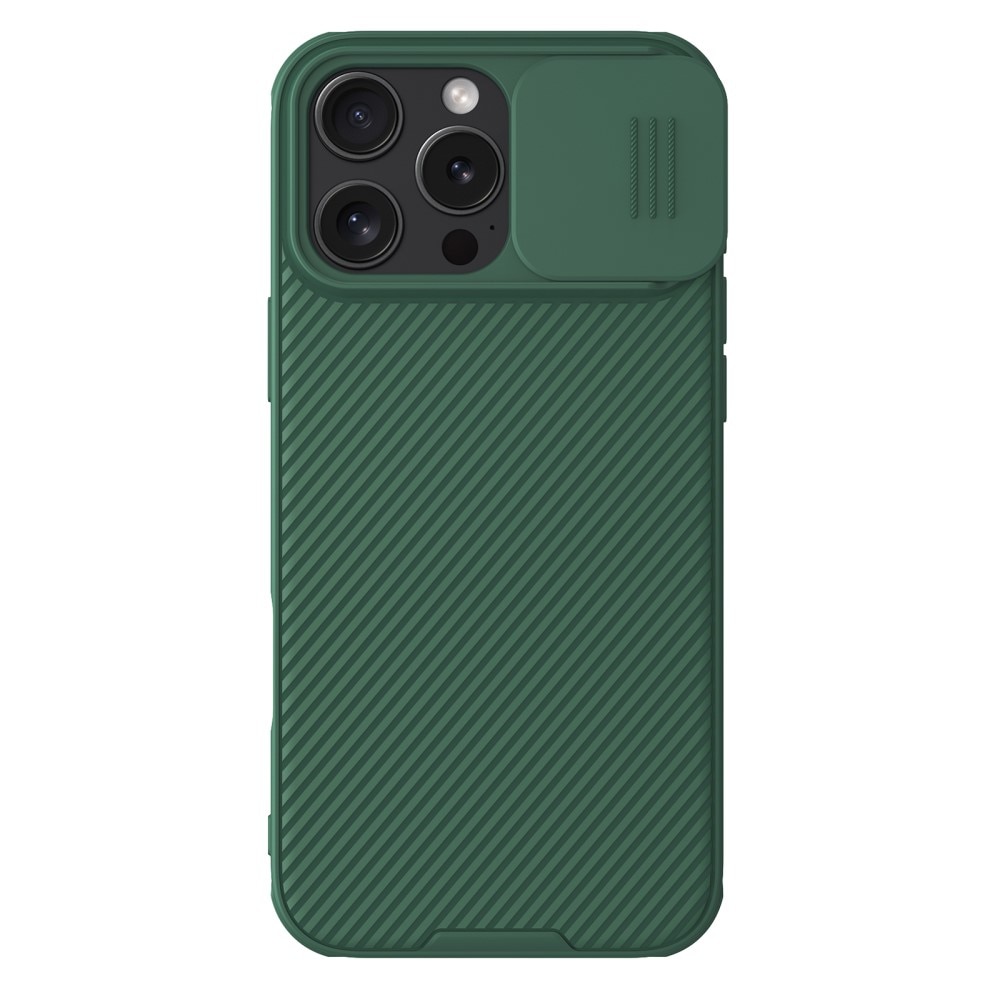 Coque CamShield iPhone 16 Pro, vert