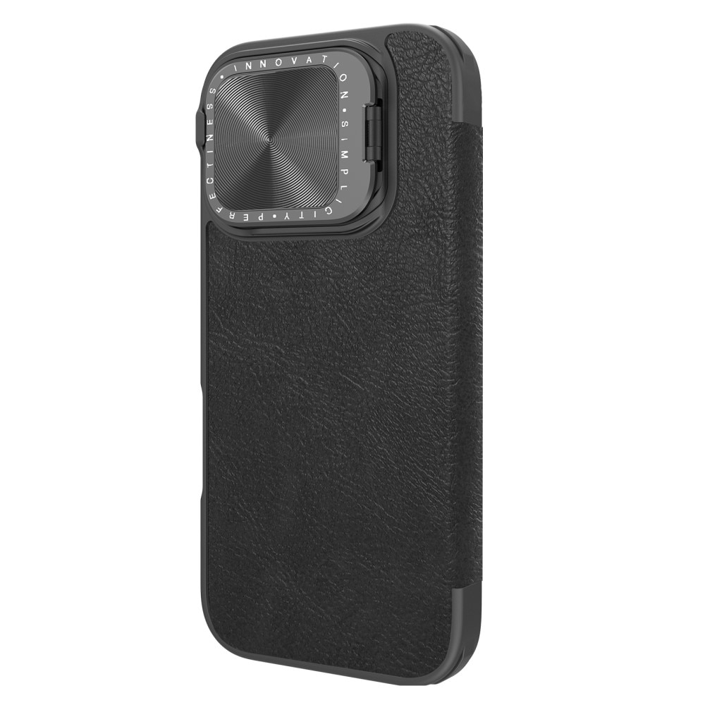 Etui Qin Prop iPhone 16 Pro, noir