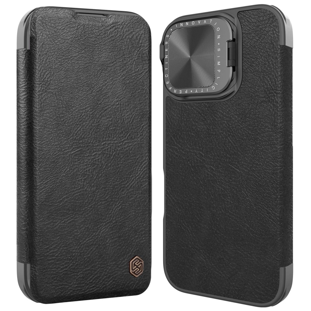 Etui Qin Prop iPhone 16, noir