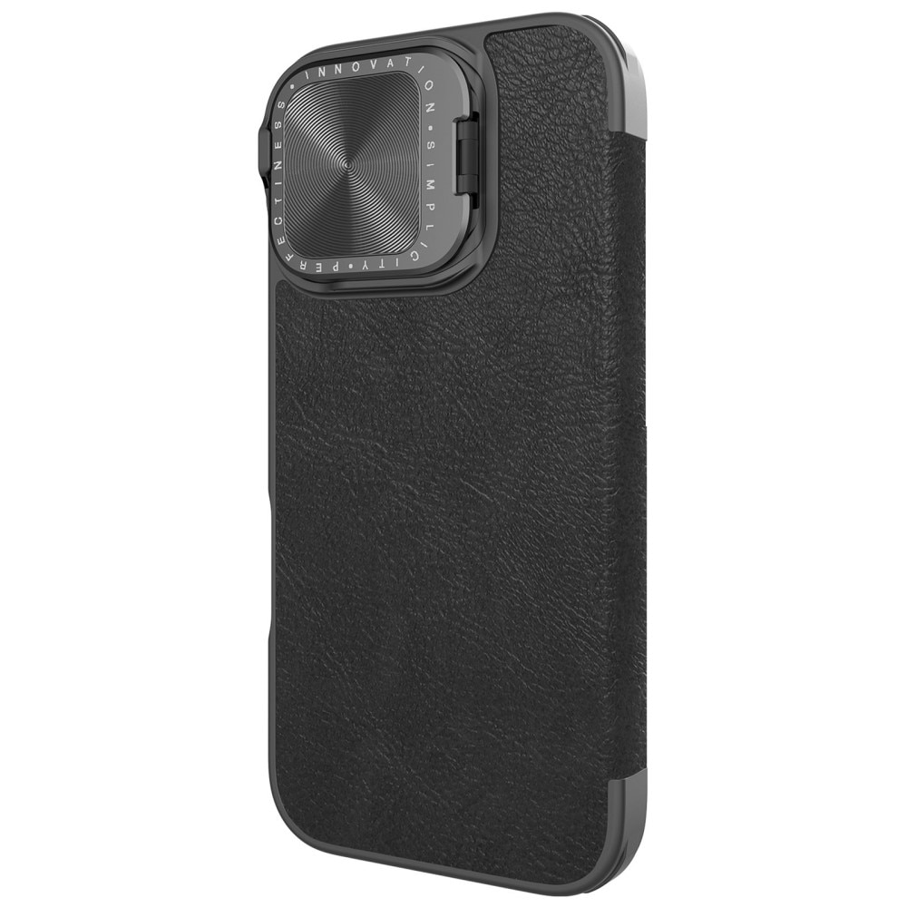 Etui Qin Prop iPhone 16, noir