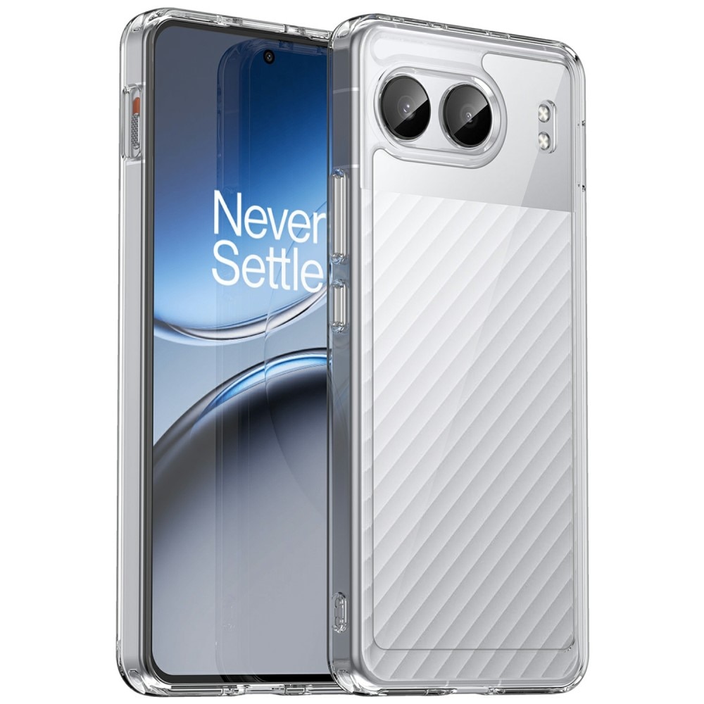 Coque hybride pour OnePlus Nord 4, transparent