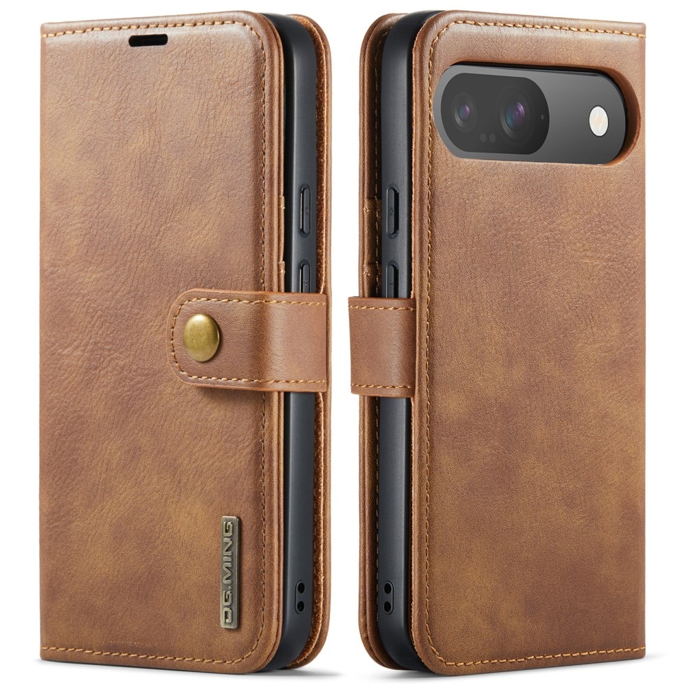 Étui portefeuille Magnet Wallet Google Pixel 9 Pro, Cognac