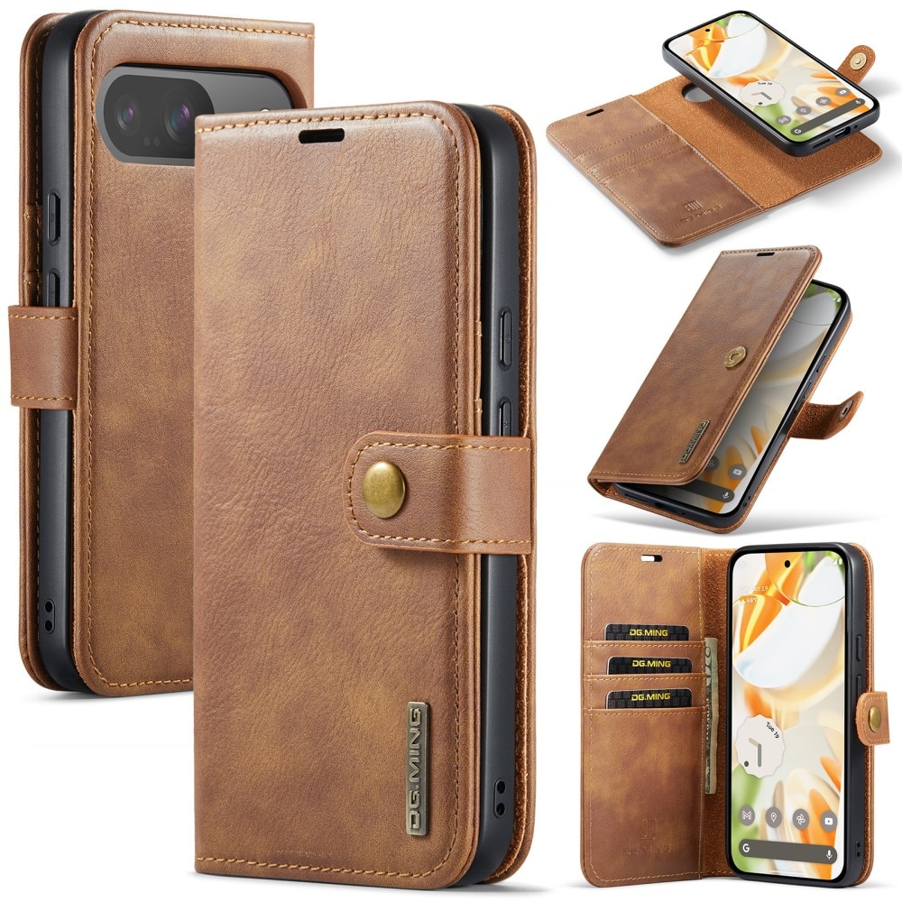 Étui portefeuille Magnet Wallet Google Pixel 9a, Cognac