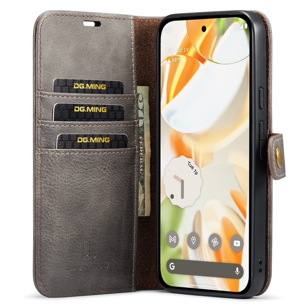 Étui portefeuille Magnet Wallet Google Pixel 9 Pro XL, Brown