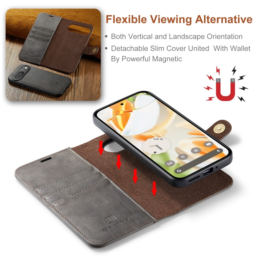 Étui portefeuille Magnet Wallet Google Pixel 9 Pro XL, Brown