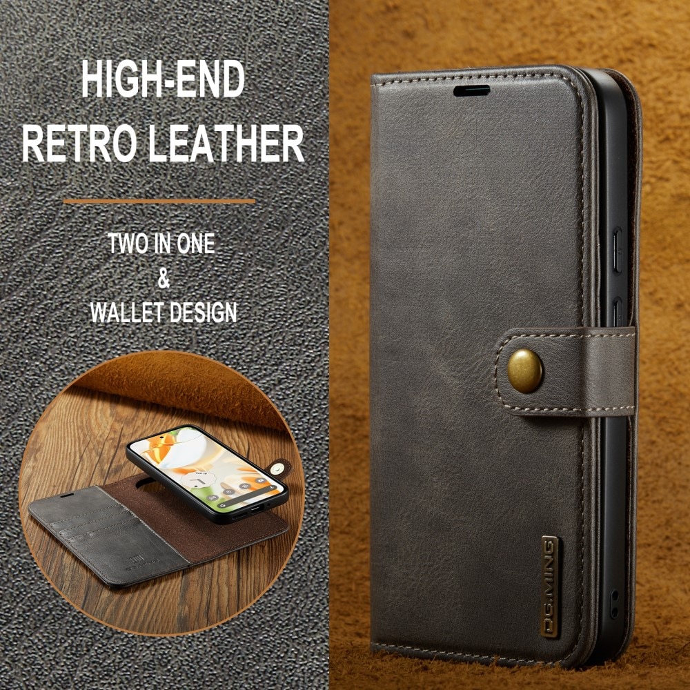 Étui portefeuille Magnet Wallet Google Pixel 9 Pro XL, Brown