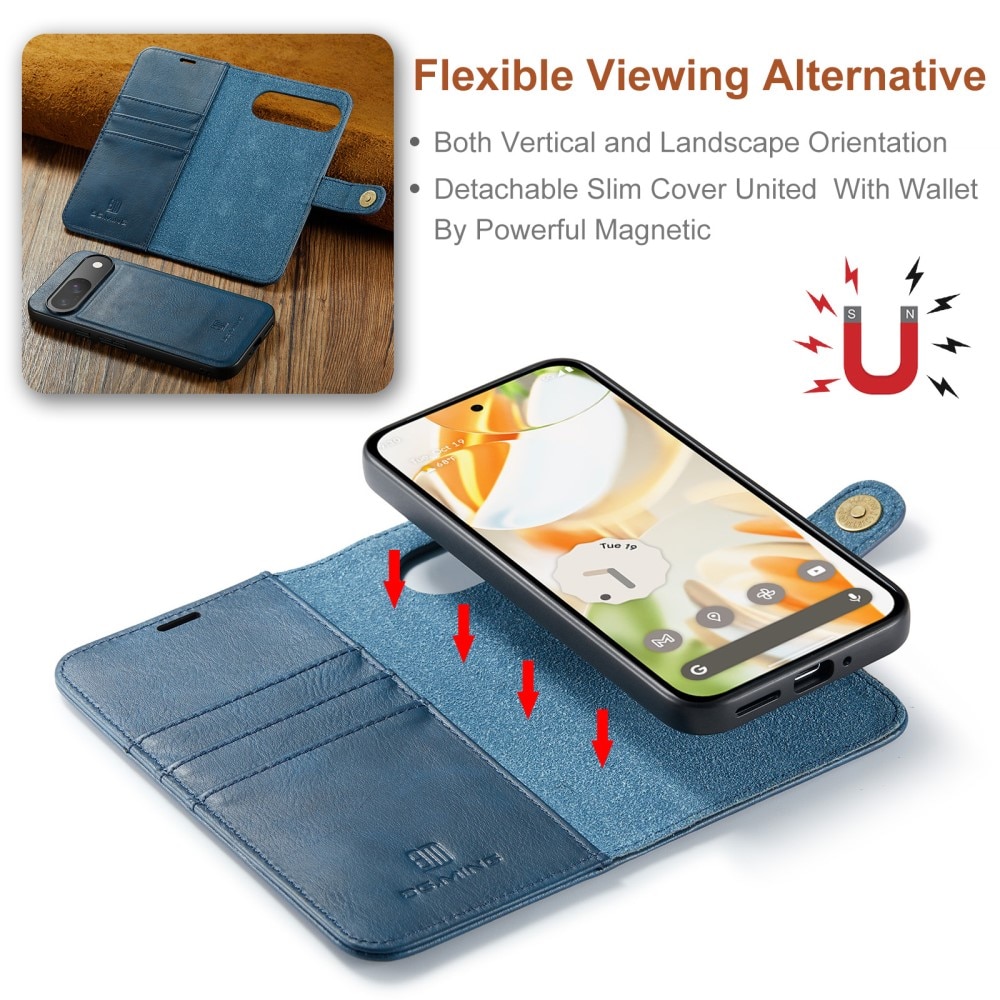 Étui portefeuille Magnet Wallet Google Pixel 9, Blue