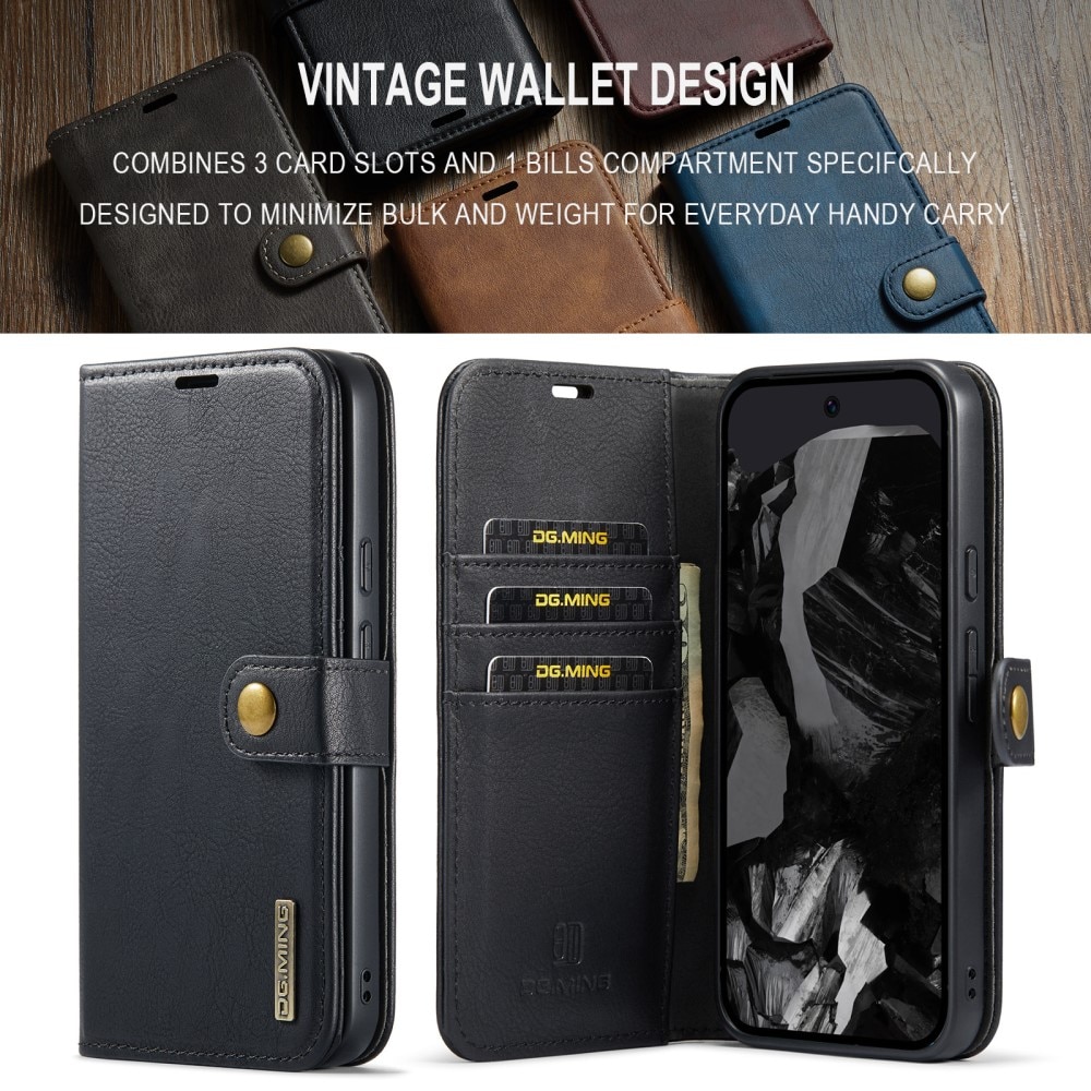 Étui portefeuille Magnet Wallet Google Pixel 9 Pro XL, Black