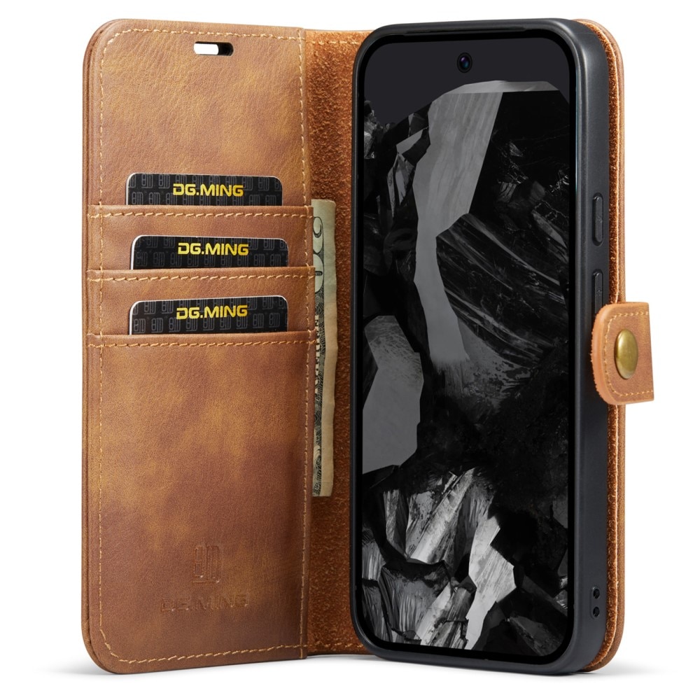 Étui portefeuille Magnet Wallet Google Pixel 9 Pro XL, Cognac