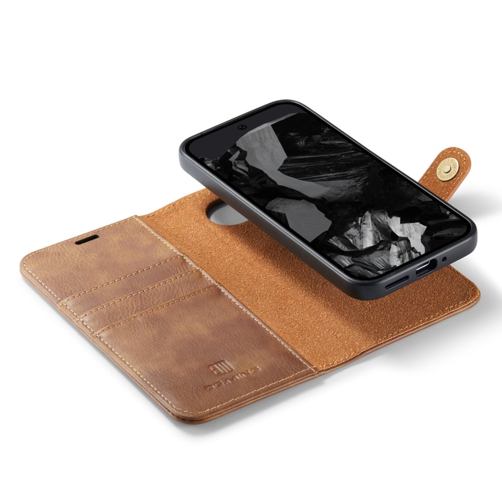 Étui portefeuille Magnet Wallet Google Pixel 9 Pro XL, Cognac