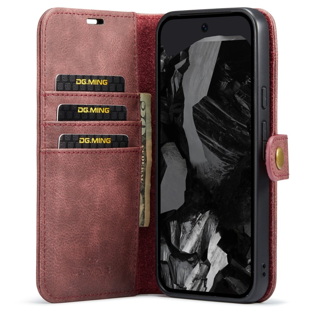 Étui portefeuille Magnet Wallet Google Pixel 9 Pro XL, Red