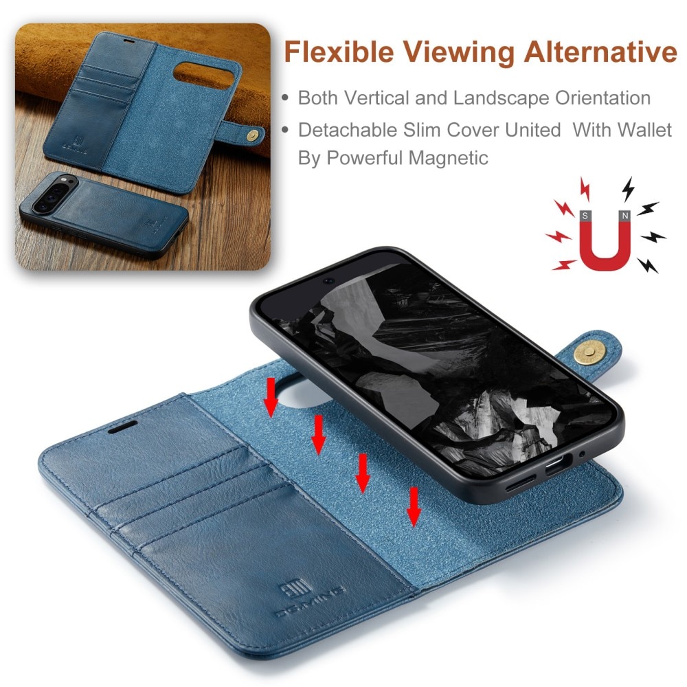 Étui portefeuille Magnet Wallet Google Pixel 9 Pro XL, Blue