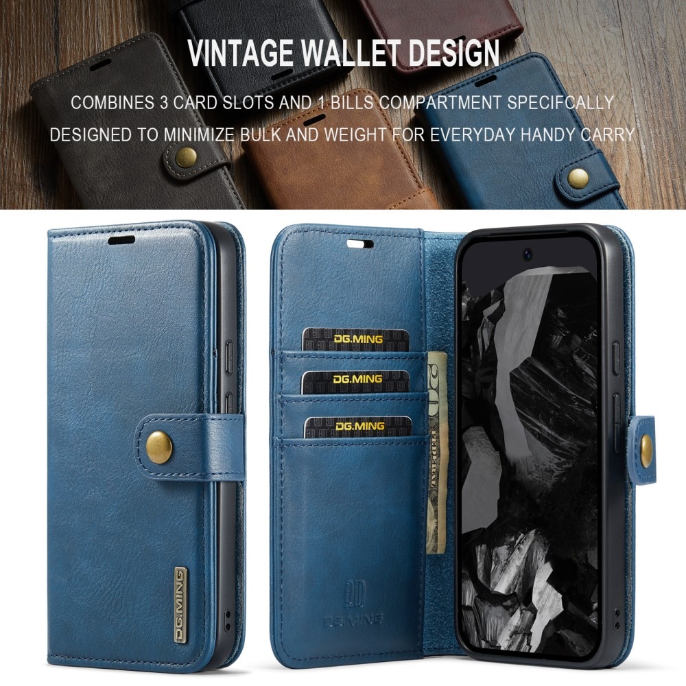 Étui portefeuille Magnet Wallet Google Pixel 9 Pro XL, Blue