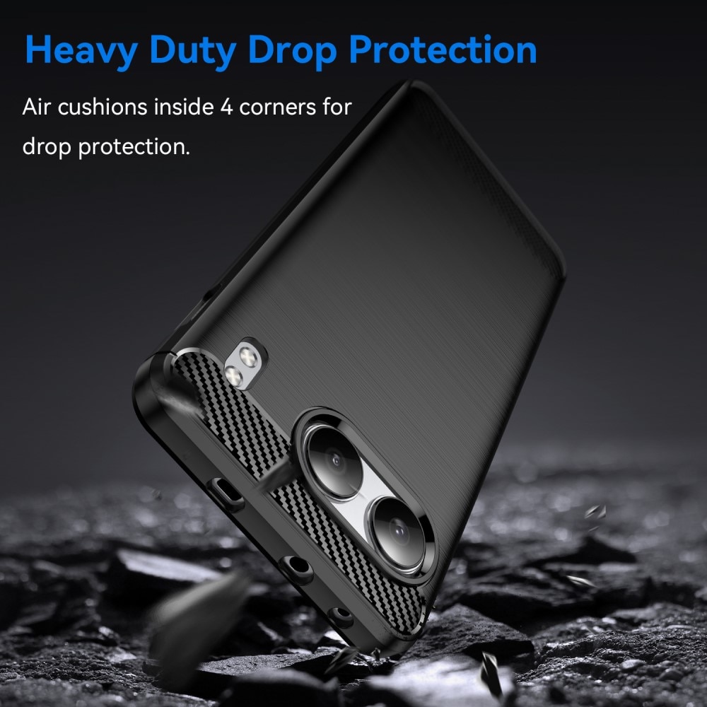 Coque TPU Brushed OnePlus Nord 4, Black