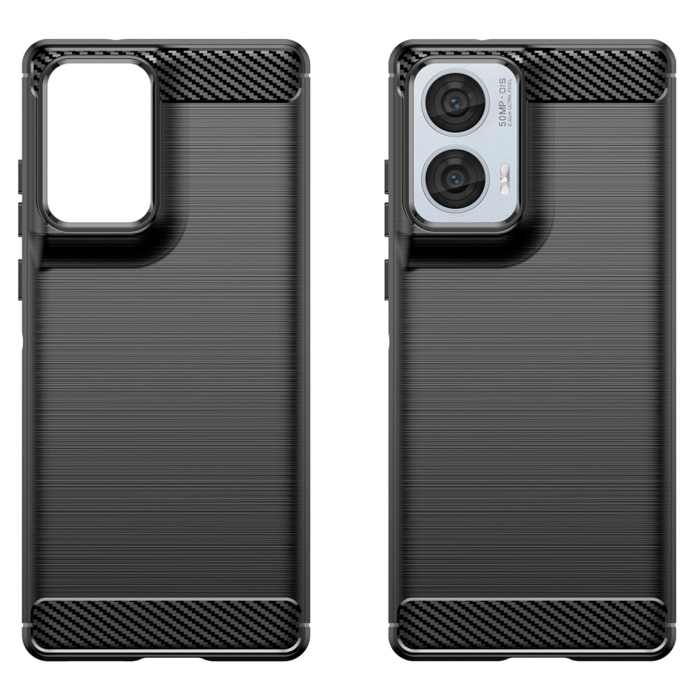 Coque TPU Brushed Motorola Moto G85, Black