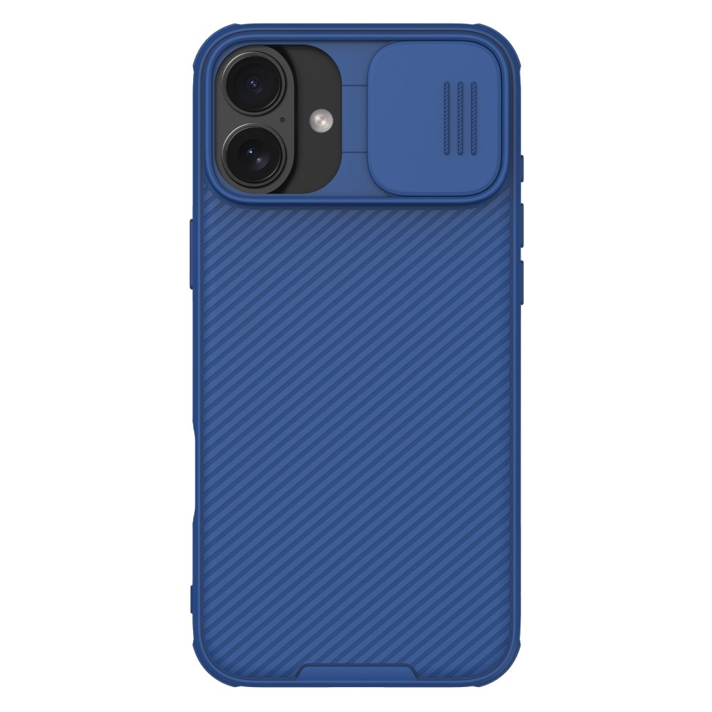 Coque CamShield iPhone 16, bleu