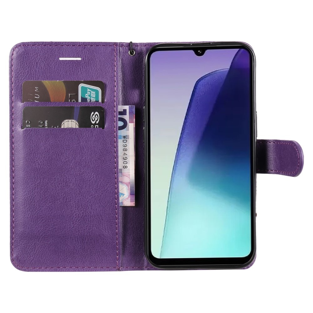 Étui portefeuille Xiaomi Redmi 14C, violet