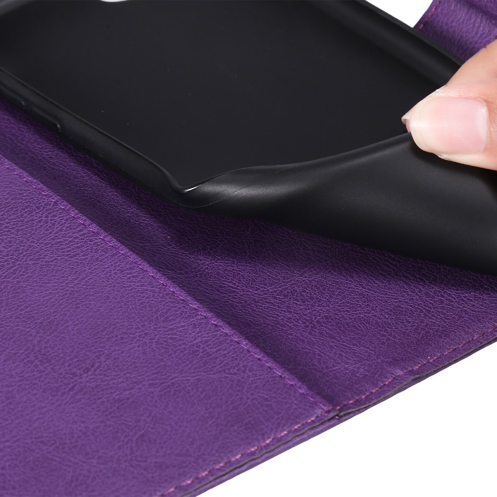 Étui portefeuille Xiaomi Redmi 14C, violet