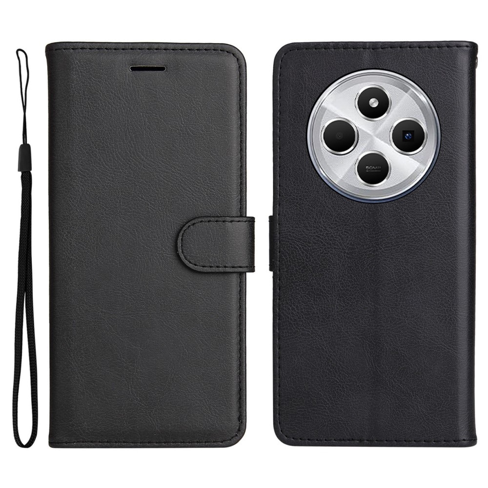 Étui portefeuille Xiaomi Redmi 14C, noir