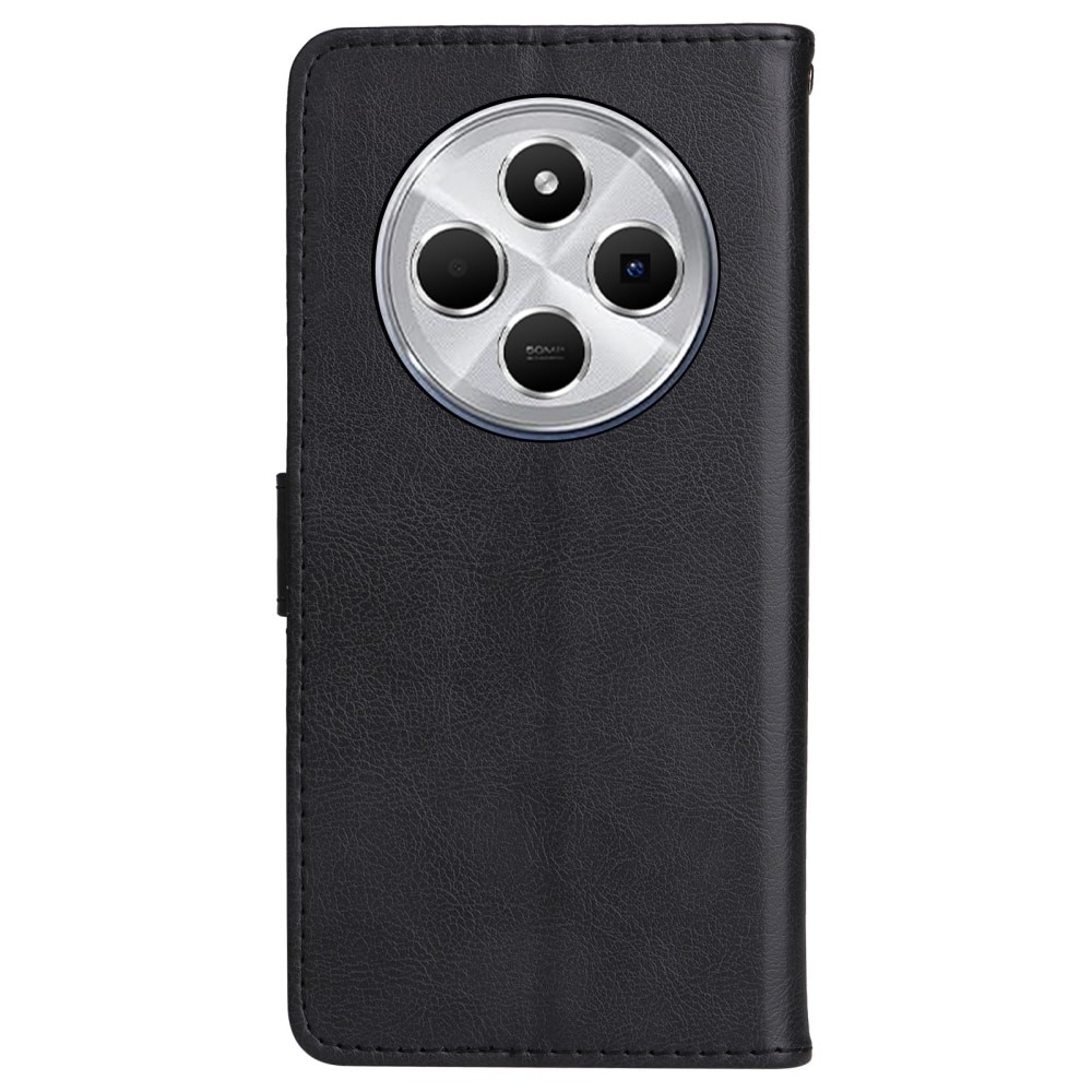 Étui portefeuille Xiaomi Redmi 14C, noir