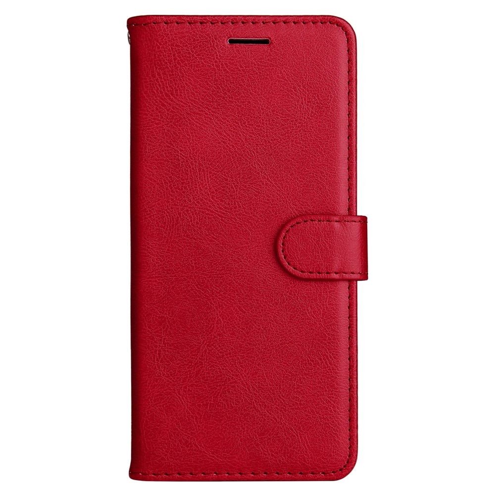 Étui portefeuille Xiaomi Redmi 14C, rouge