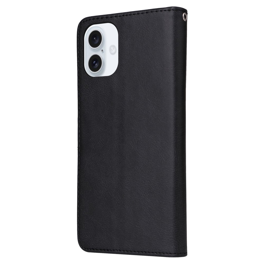 Étui magnétique iPhone 16, noir