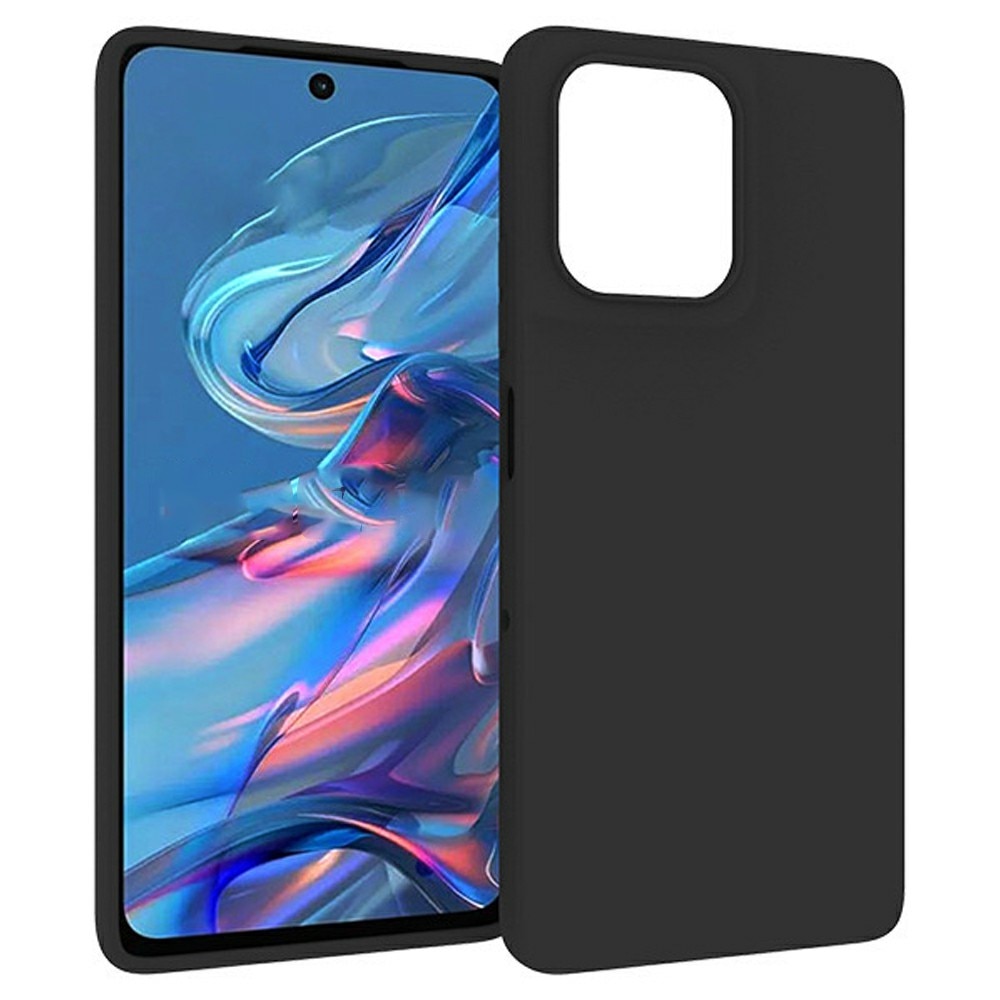 TPU Coque Motorola Moto G75, noir