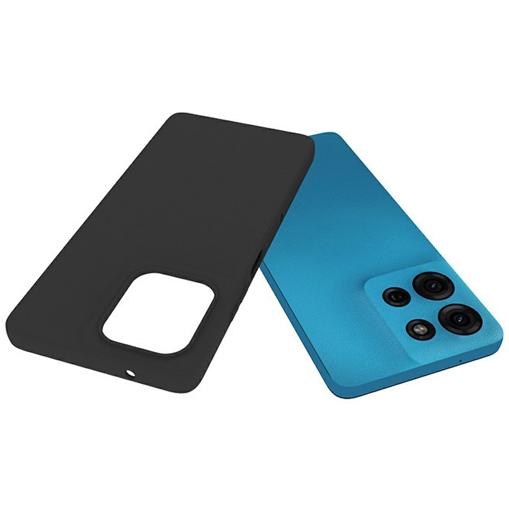 TPU Coque Motorola Moto G75, noir