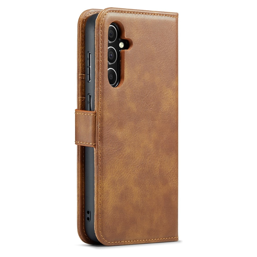 Étui portefeuille Magnet Wallet Samsung Galaxy A16, Cognac