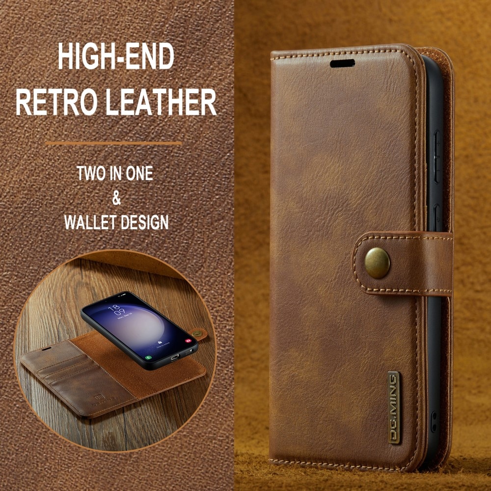 Étui portefeuille Magnet Wallet Samsung Galaxy A16, Cognac