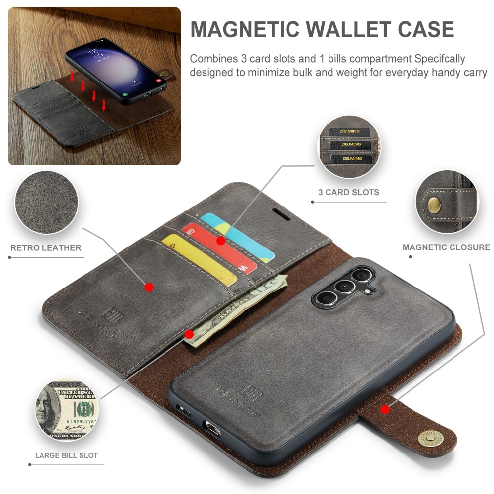 Étui portefeuille Magnet Wallet Samsung Galaxy A16, Brown