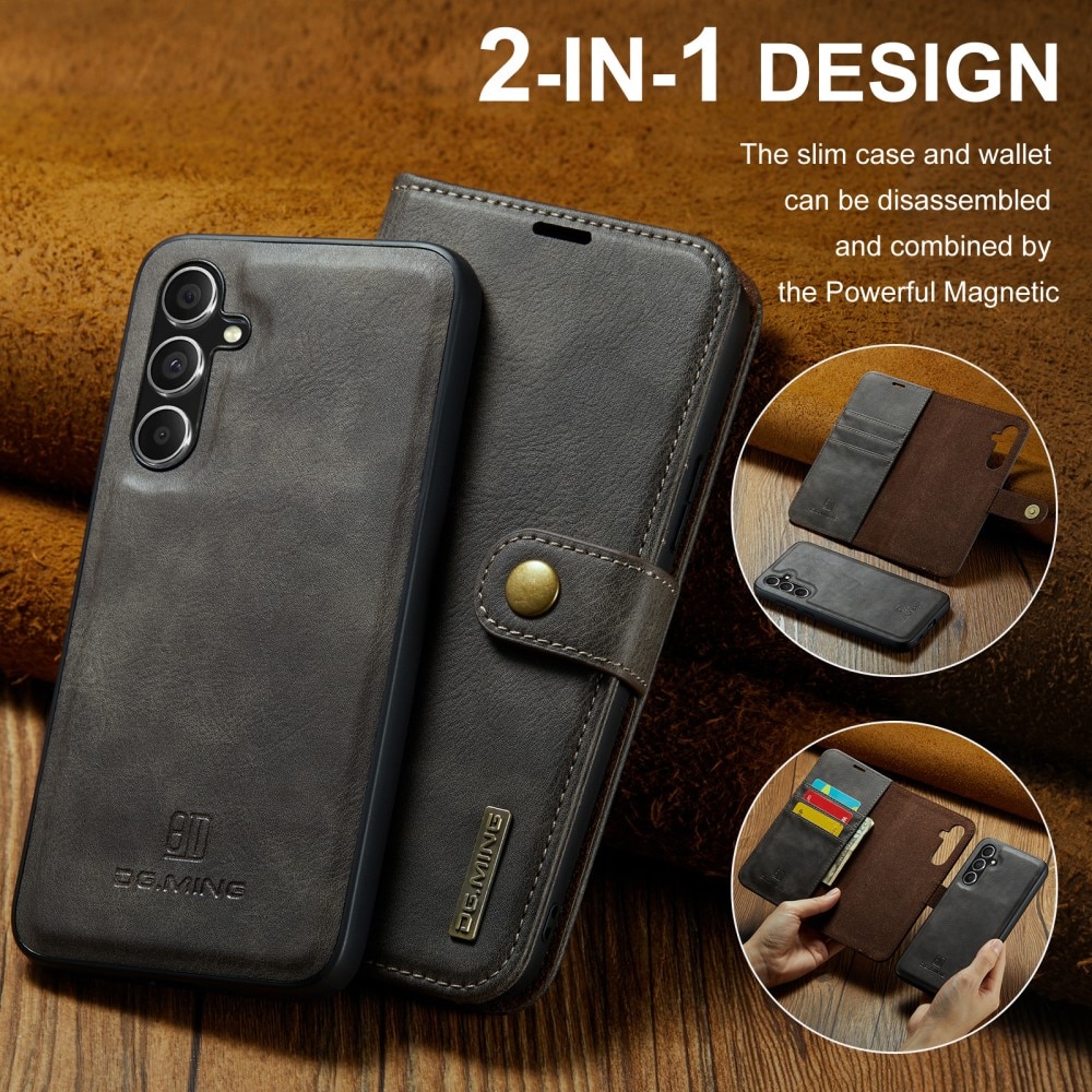 Étui portefeuille Magnet Wallet Samsung Galaxy A16, Brown