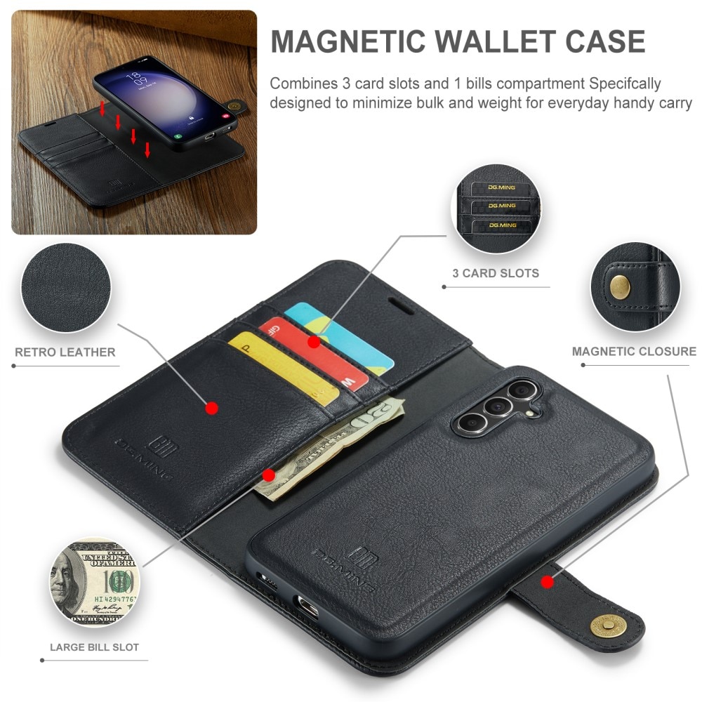 Étui portefeuille Magnet Wallet Samsung Galaxy A16, Black