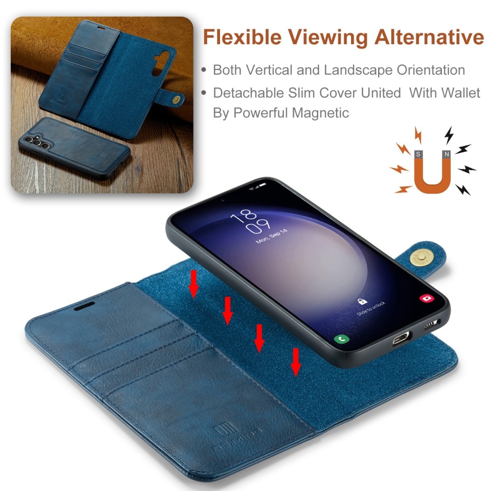 Étui portefeuille Magnet Wallet Samsung Galaxy A16, Blue