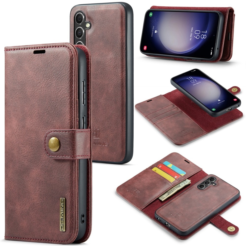 Étui portefeuille Magnet Wallet Samsung Galaxy A16, Red