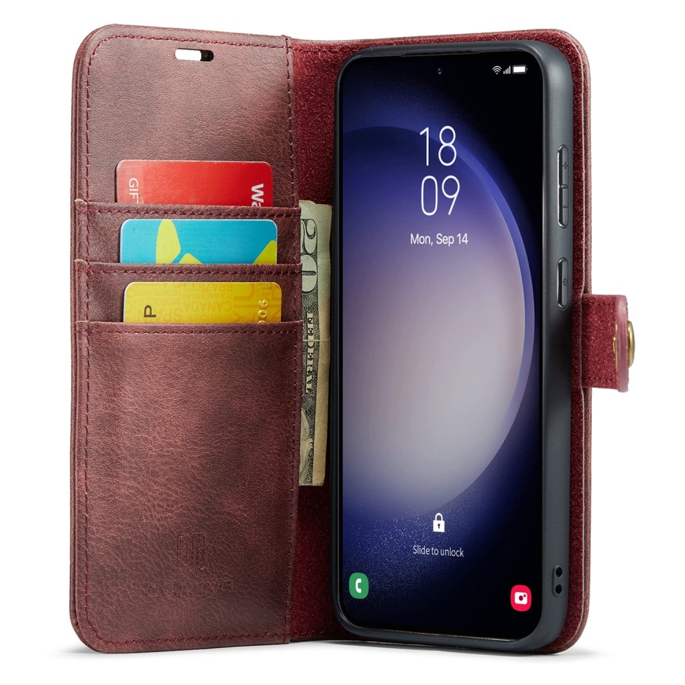 Étui portefeuille Magnet Wallet Samsung Galaxy A16, Red