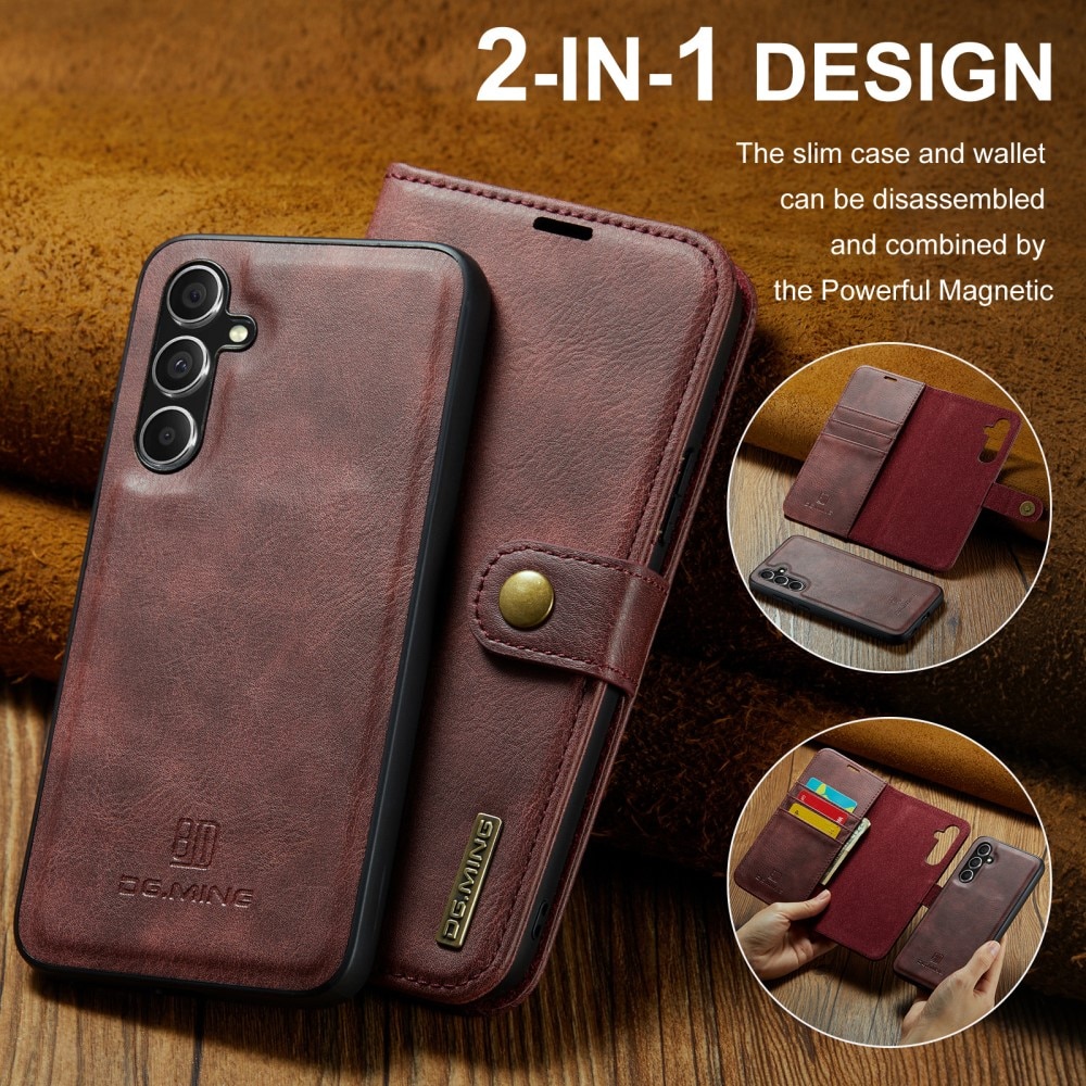 Étui portefeuille Magnet Wallet Samsung Galaxy A16, Red