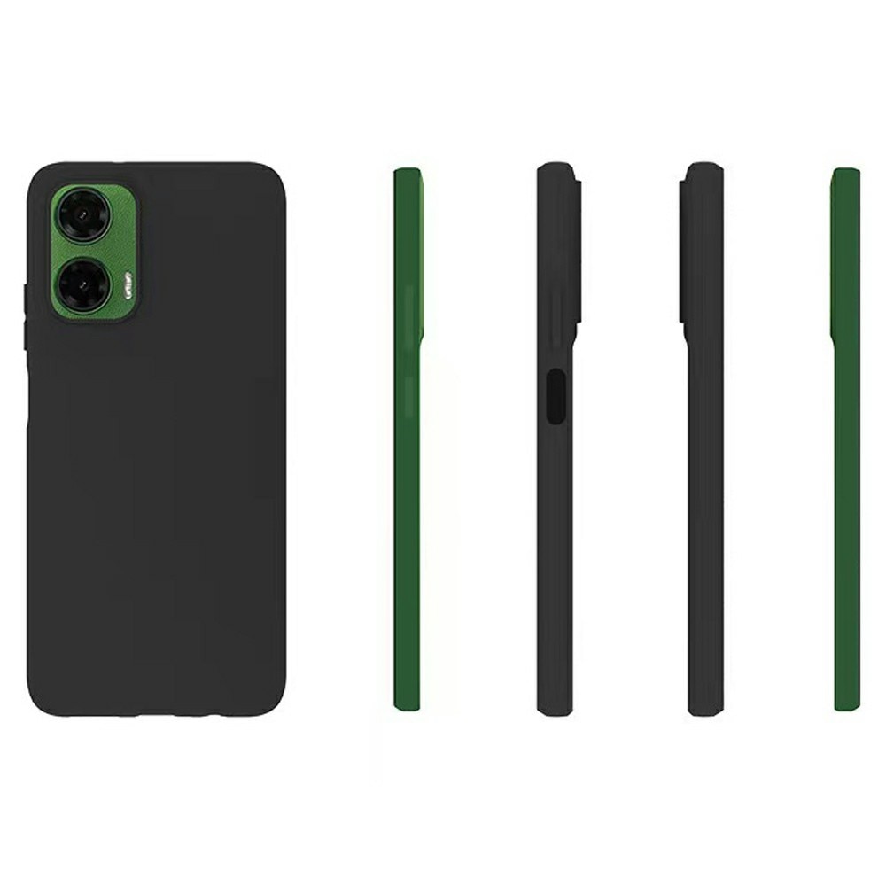 TPU Coque Motorola Moto G35, noir