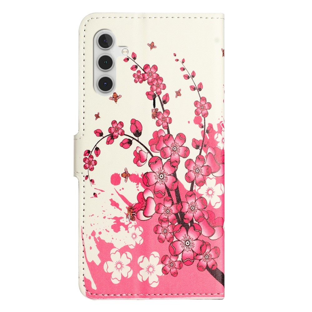 Étui portefeuille Samsung , Fleurs de cerisier