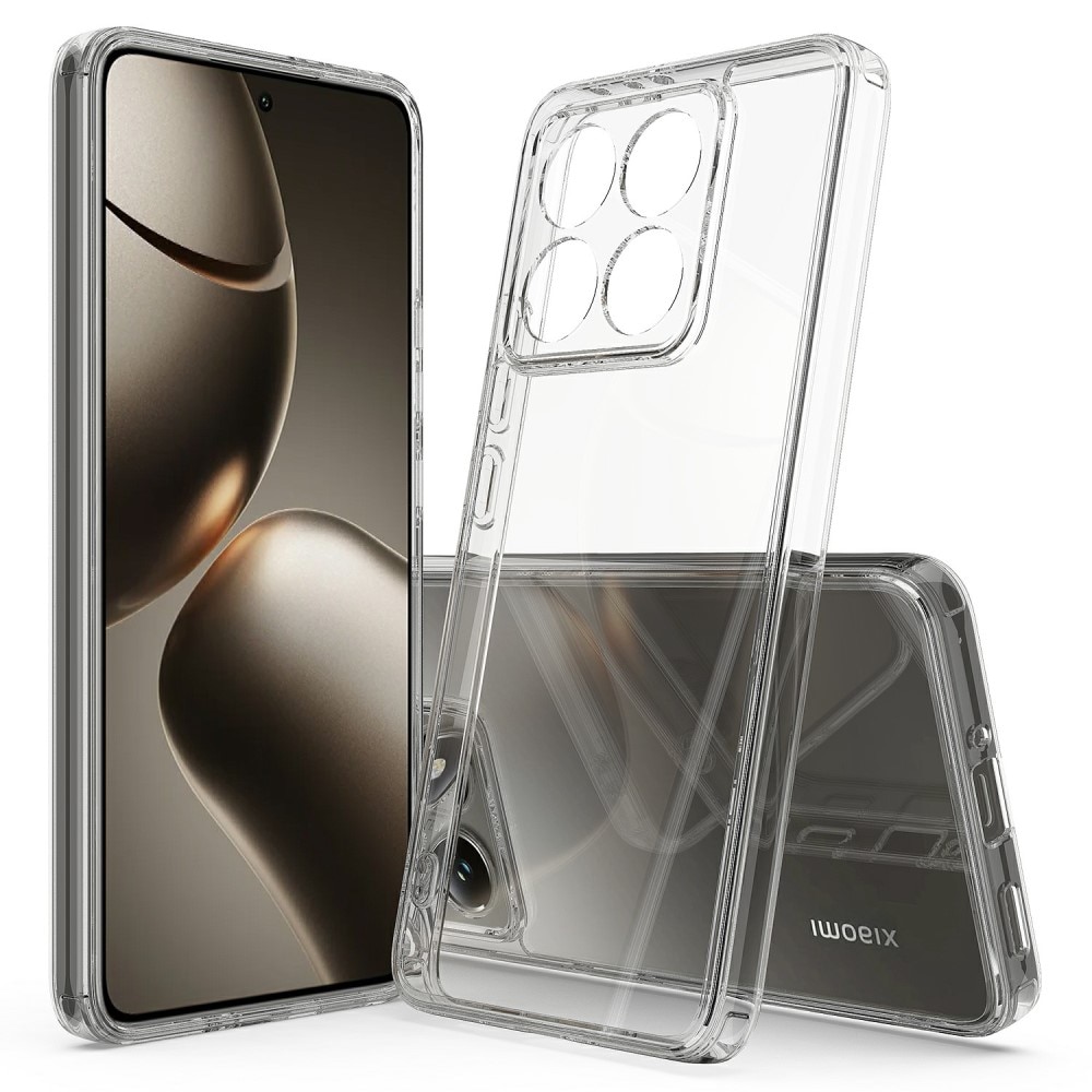 Coque hybride pour Xiaomi 15 Pro, transparent