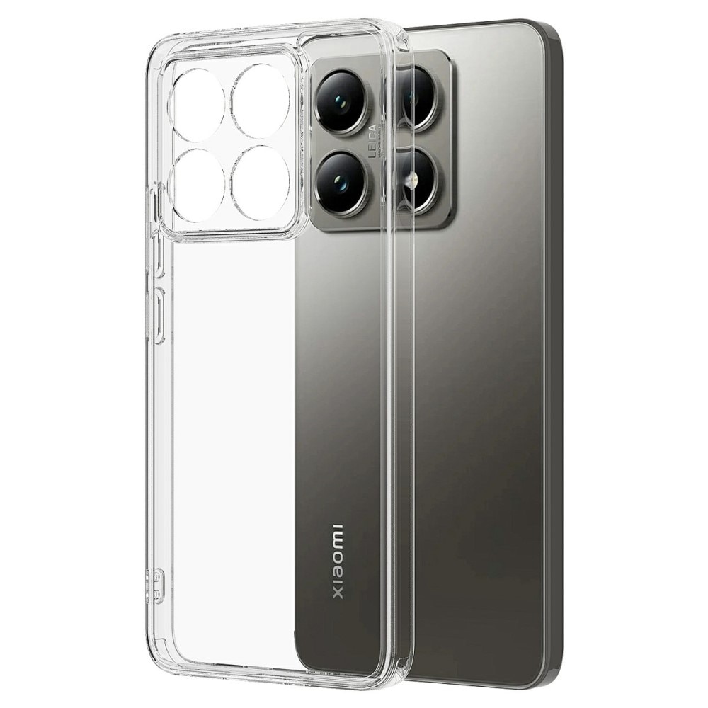 Coque hybride pour Xiaomi 15 Pro, transparent