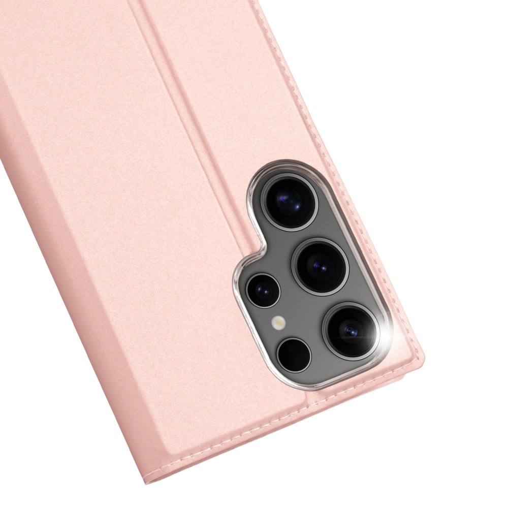 Étui portefeuille Skin Pro Series Samsung Galaxy S25 Ultra, Rose Gold