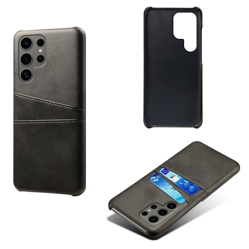 Coque Card Slots Samsung Galaxy S25 Ultra, noir