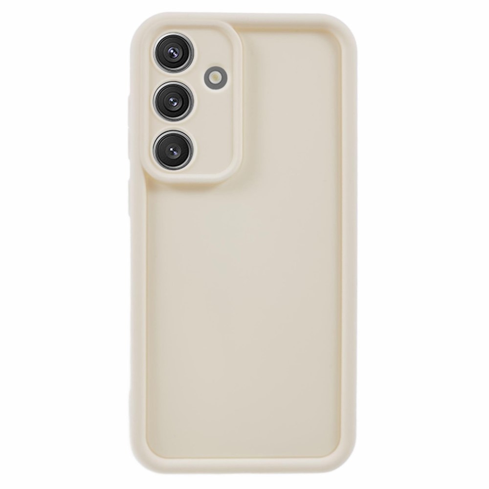 Coque TPU Edge Samsung Galaxy S25, beige