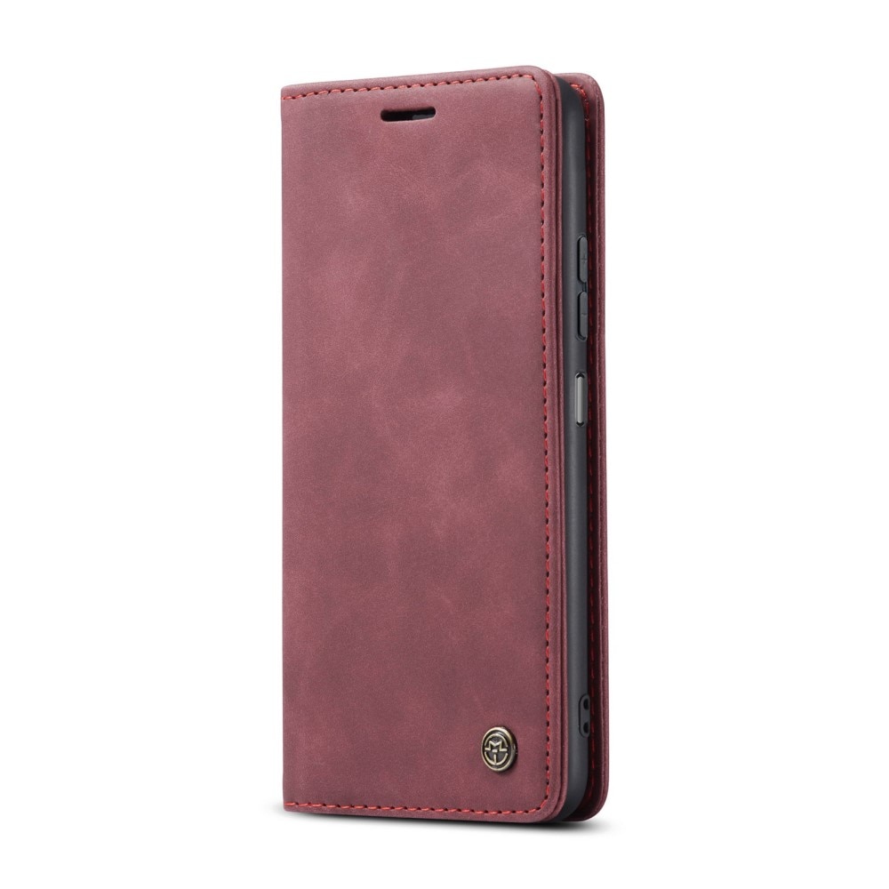 Étui portefeuille mince Xiaomi Redmi 14C, Rouge