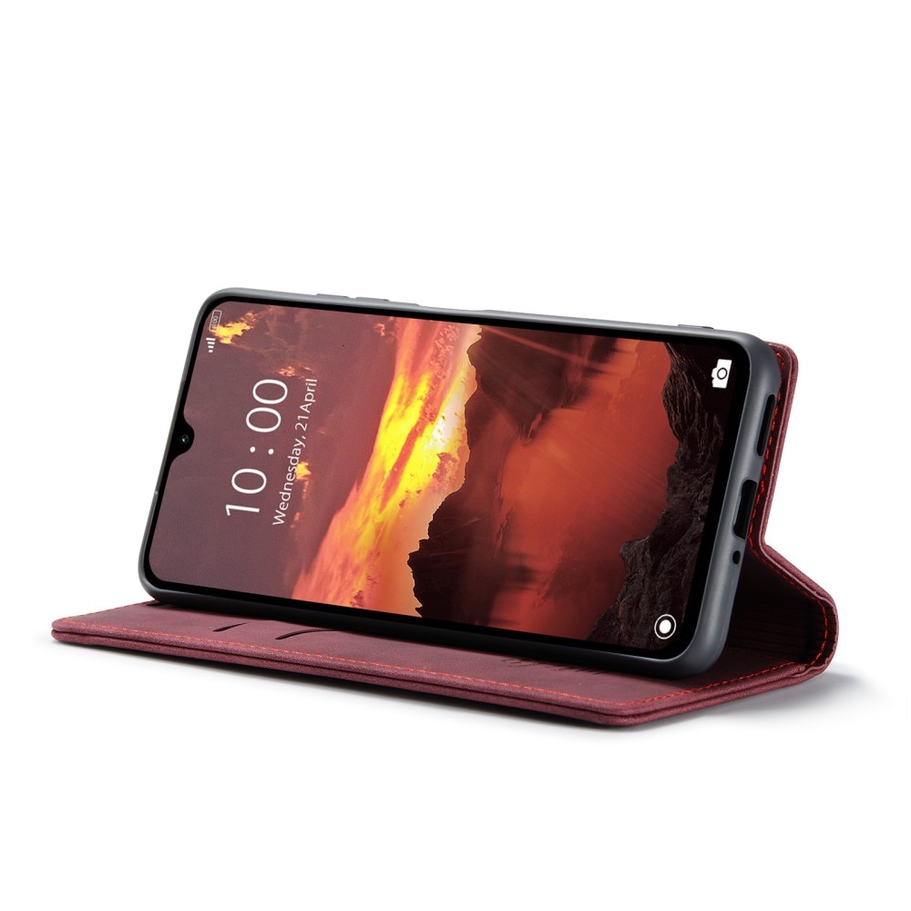 Étui portefeuille mince Xiaomi Redmi 14C, Rouge