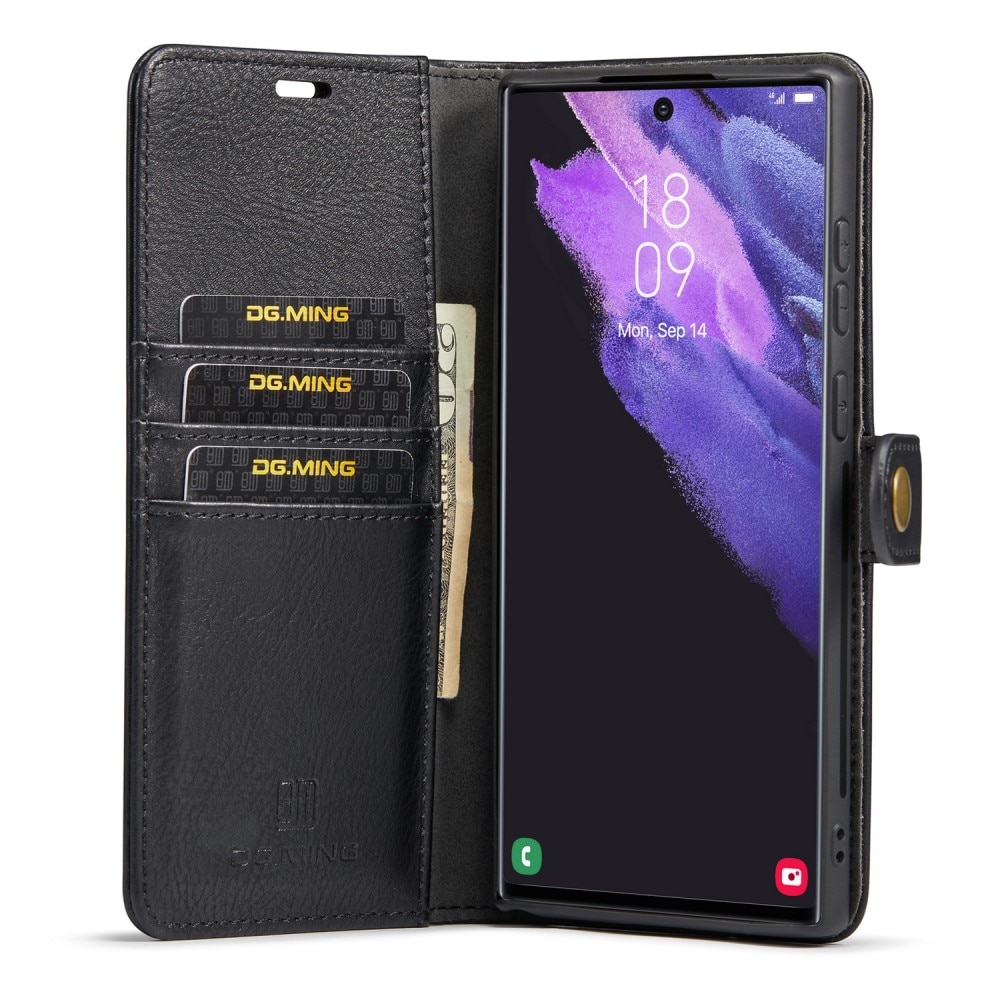 Étui portefeuille Magnet Wallet Samsung Galaxy S25 Ultra, Black