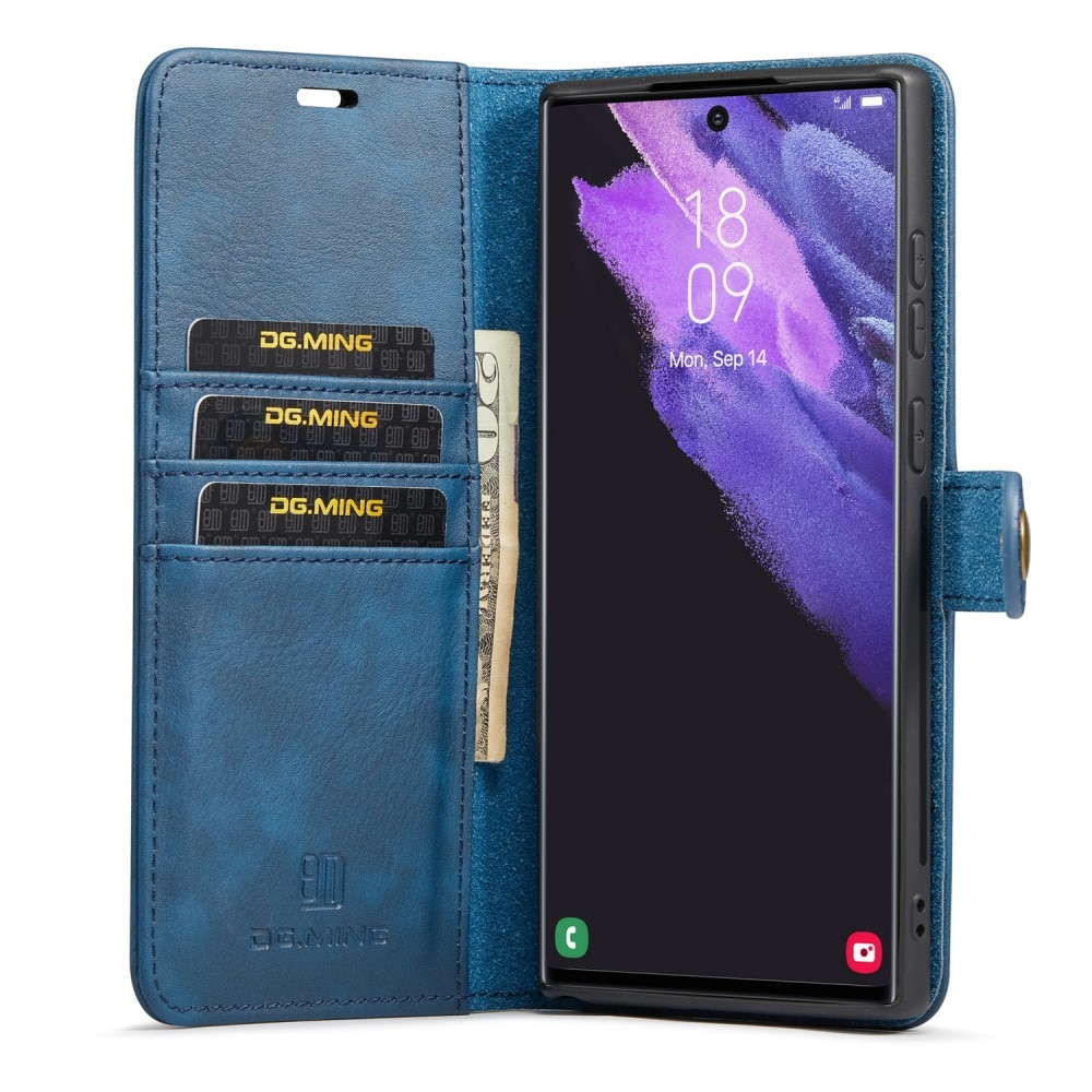 Étui portefeuille Magnet Wallet Samsung Galaxy S25 Ultra, Blue