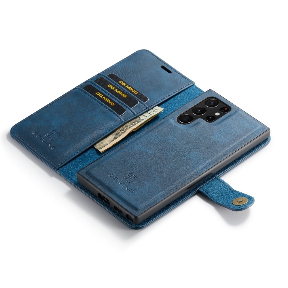 Étui portefeuille Magnet Wallet Samsung Galaxy S25 Ultra, Blue