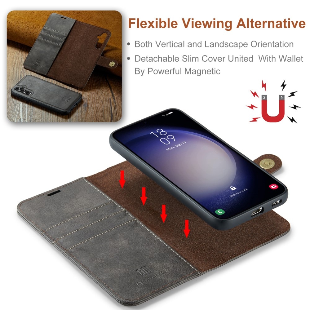 Étui portefeuille Magnet Wallet Samsung Galaxy A36, Brown